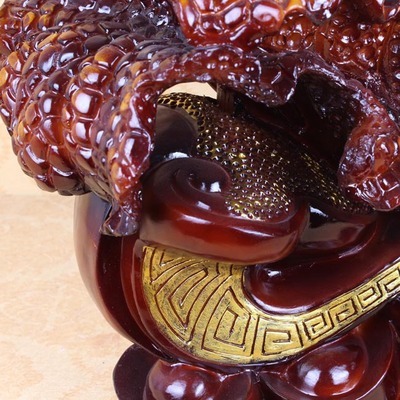 精品仿木樹(shù)脂大號(hào)白菜擺件 匠心工藝，為家居招財(cái)納福